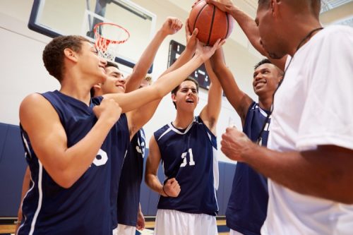 Youth basketball coach