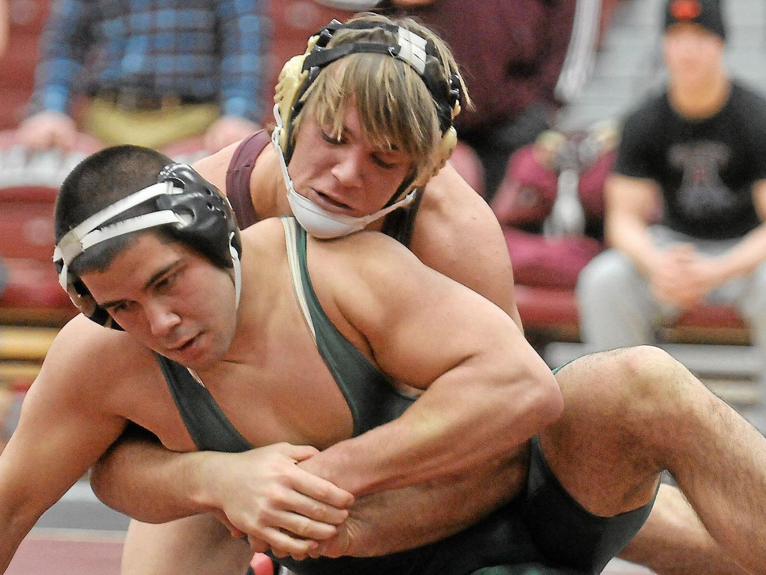 College wrestlers