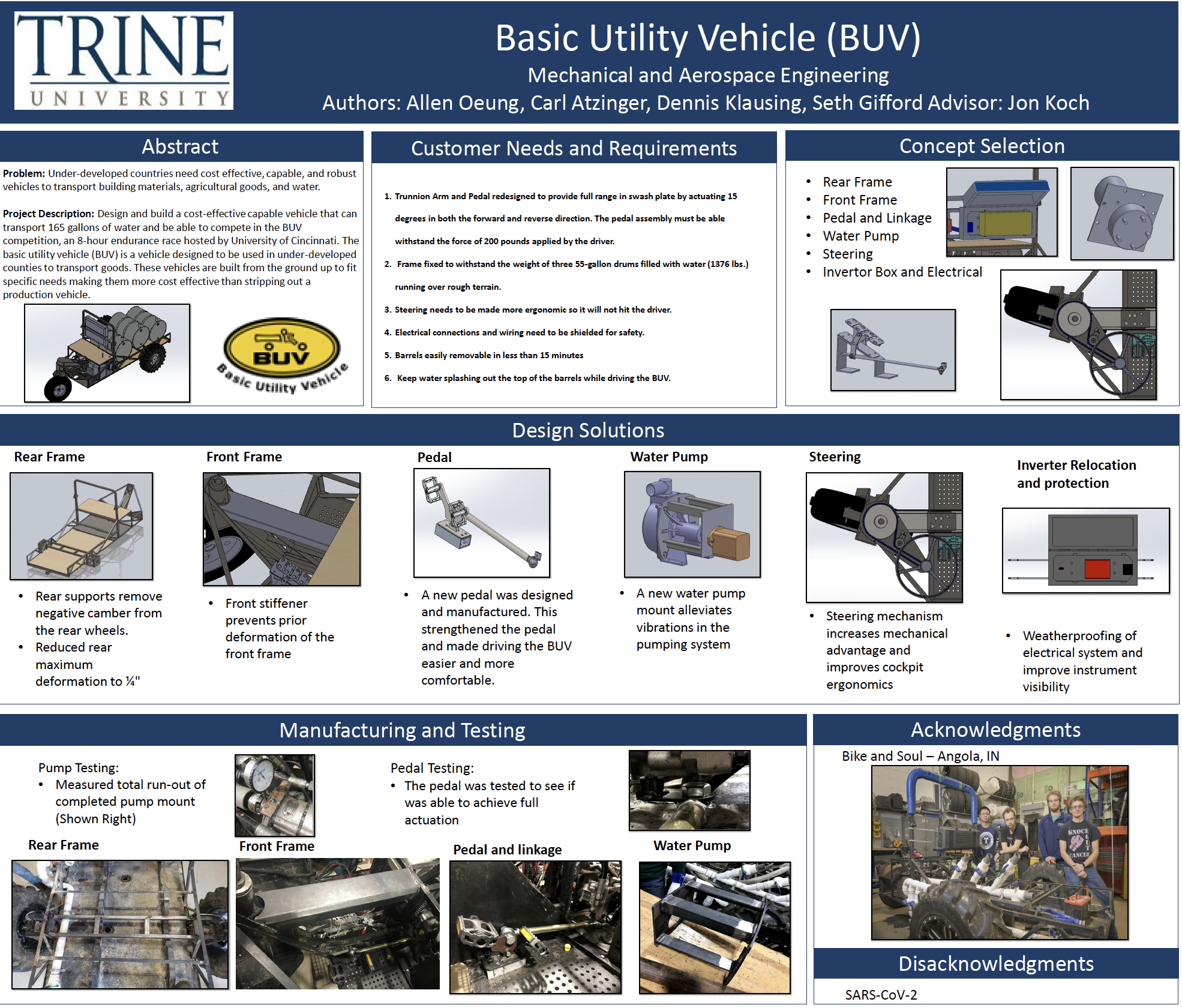 Base Ultility Vehicle Poster