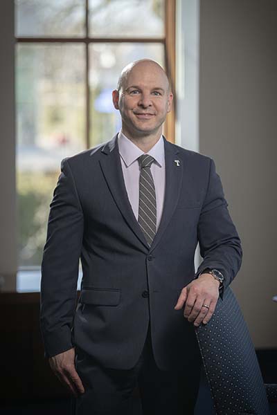 tony kline, ph.d., trine university president