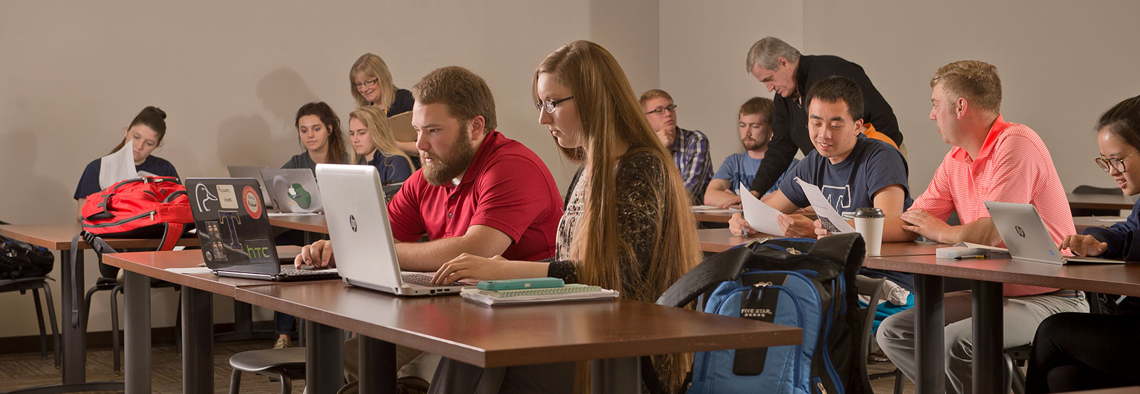 Students in classroom