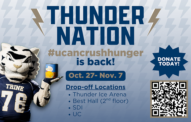Crush Hunger graphic with Storm