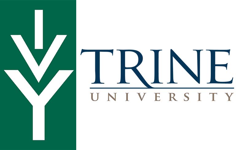 Ivy Tech and Trine University logos