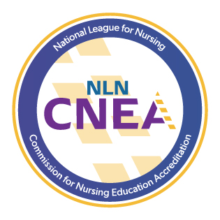 National League for Nursing Commission for Nursing Education Accreditation seal